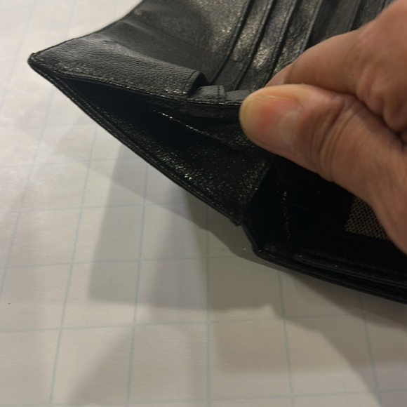 Vintage Coach Wallet Black/White - Picture 13 of 14